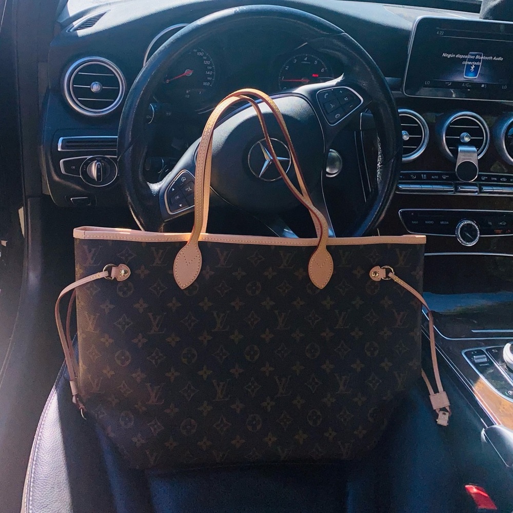 💕LOUIS VUITTON NEVERFULL MM PIVOINE MONOGRAM 2022💕